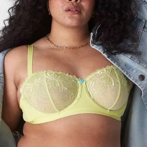 Unlined Balconette bra new